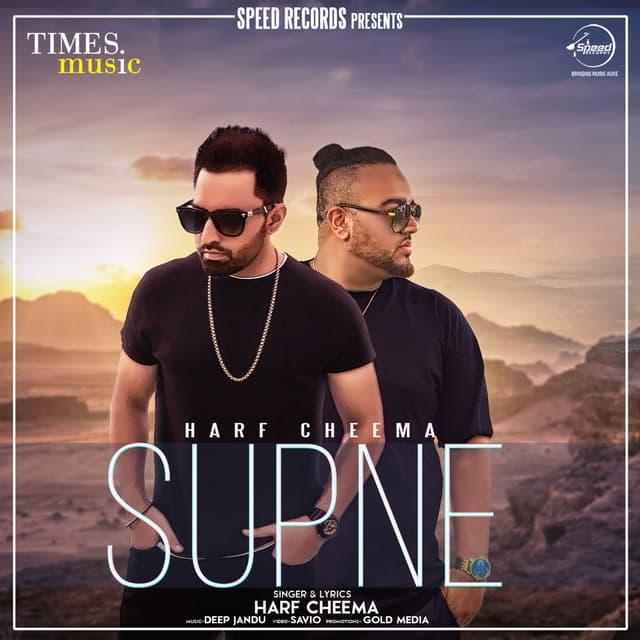 Album cover art for Supne - Single