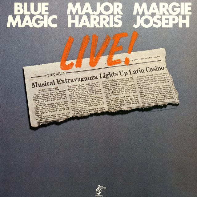 Album cover art for Live!