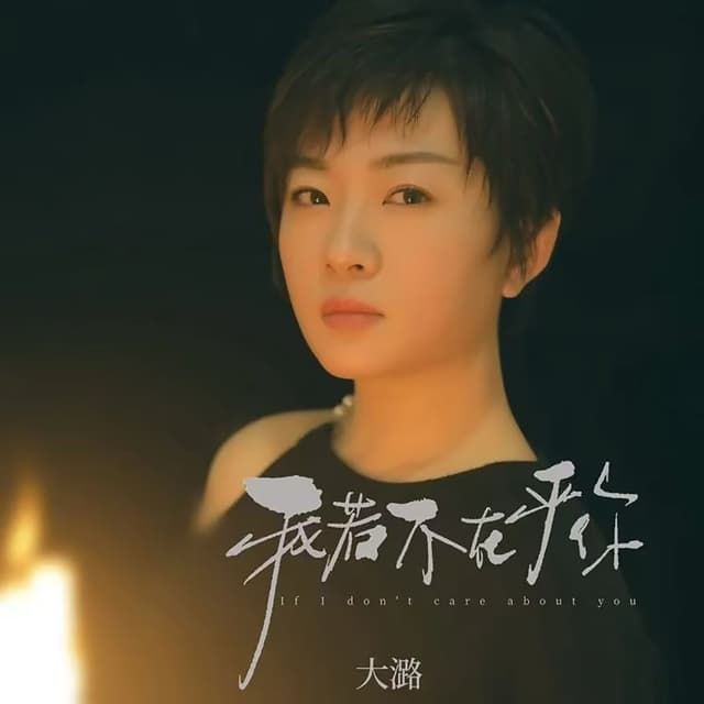 Album cover art for 我若不在乎你