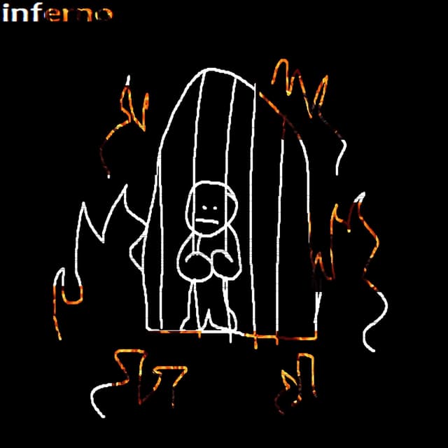 Album cover art for inferno