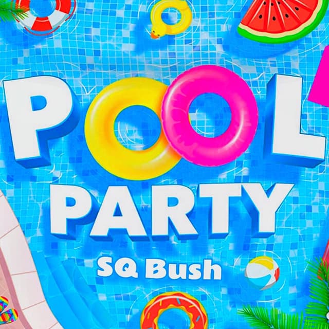 Album cover art for Pool Party