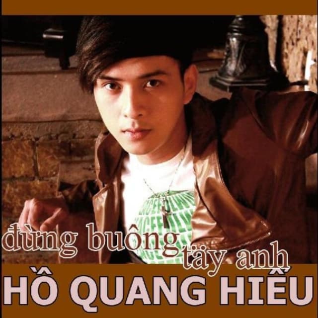 Album cover art for Đừng buông tay anh