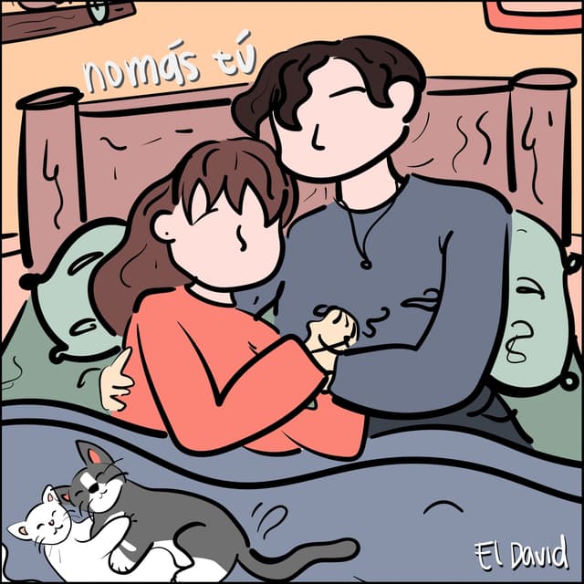 Album cover art for nomás tú