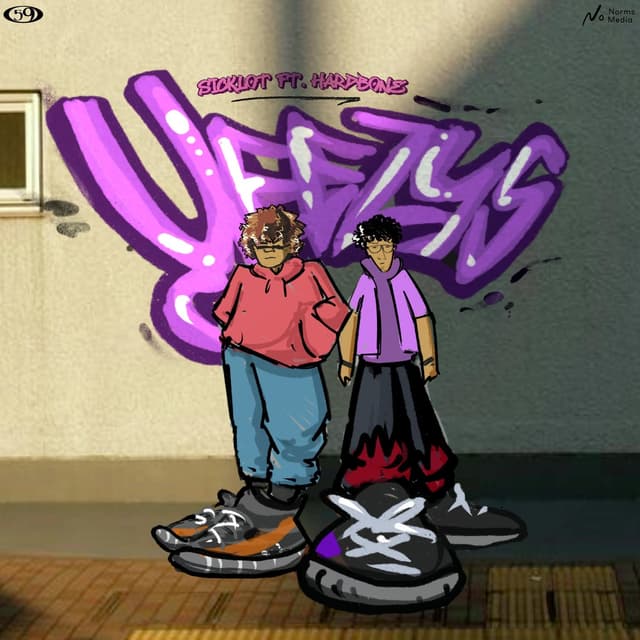 Album cover art for Yeezys