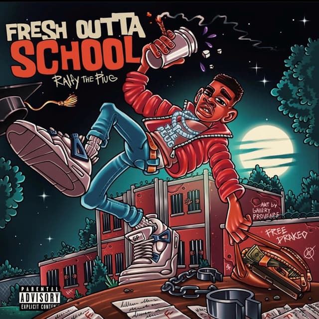 Album cover art for Fresh Outta School