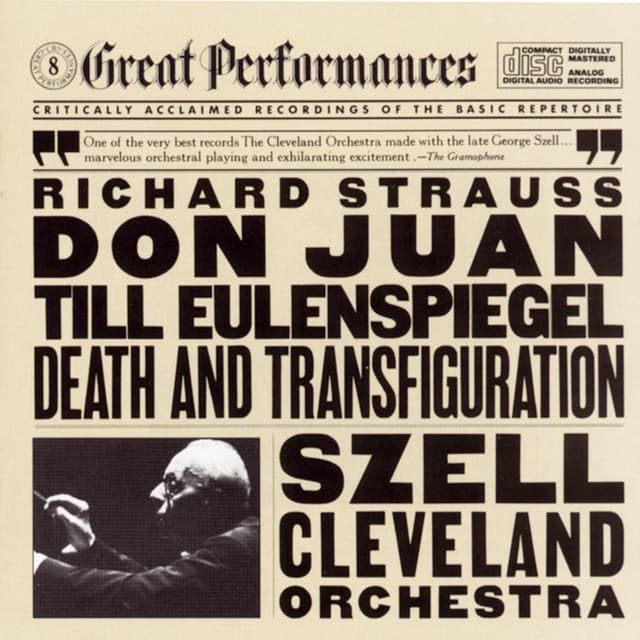 Album cover art for Strauss: Til Eulenspiegel's Merry Pranks, Op. 28, Don Juan, Op. 20, And Death And Transfiguration, Op. 24