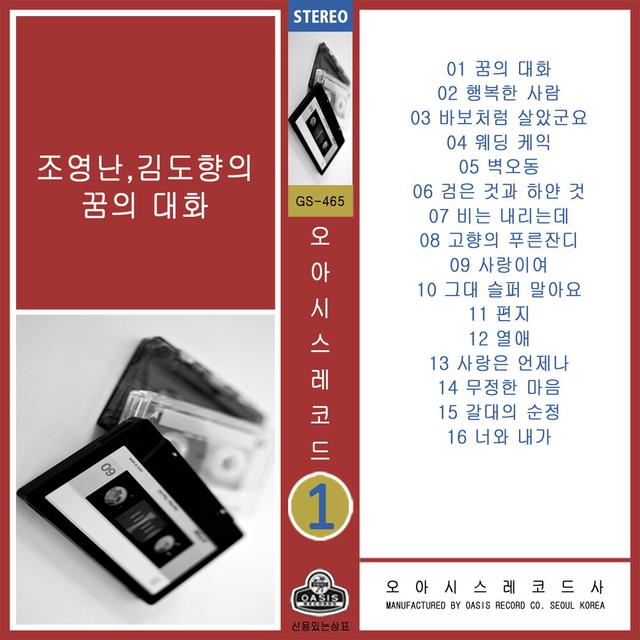 Album cover art for 조영남, 김도향의 꿈의 대화