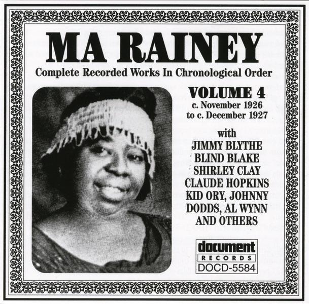 Album cover art for Complete Recorded Works, Vol. 4 (1926-1927)
