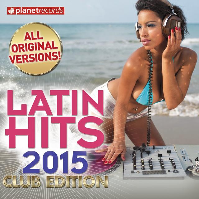 Album cover art for Latin Hits 2015 Club Edition