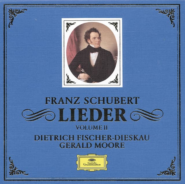 Album cover art for Schubert : Lieder Vol. 2