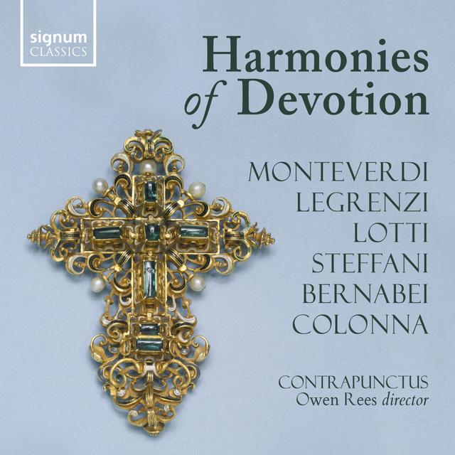 Album cover art for Harmonies of Devotion