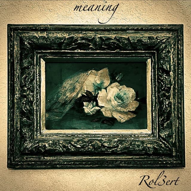Album cover art for meaning