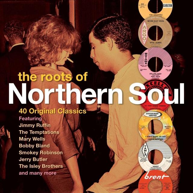Album cover art for The Roots Of Northern Soul - 40 Original Classics
