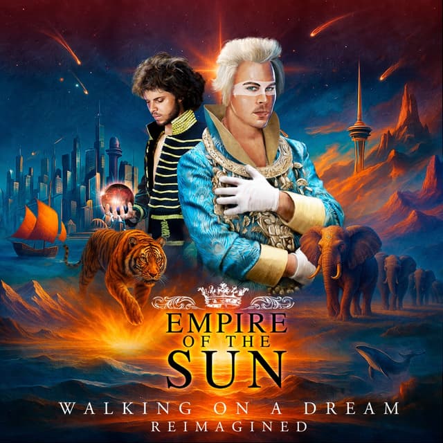 Album cover art for Walking On A Dream (Reimagined)