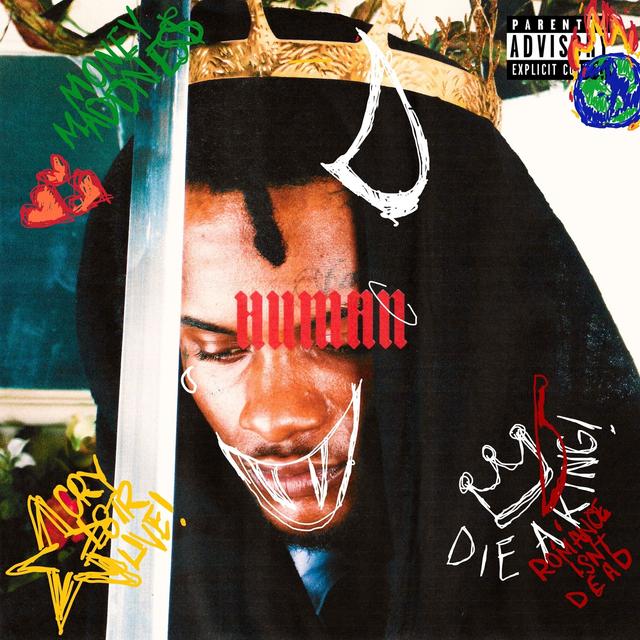 Album cover art for Human