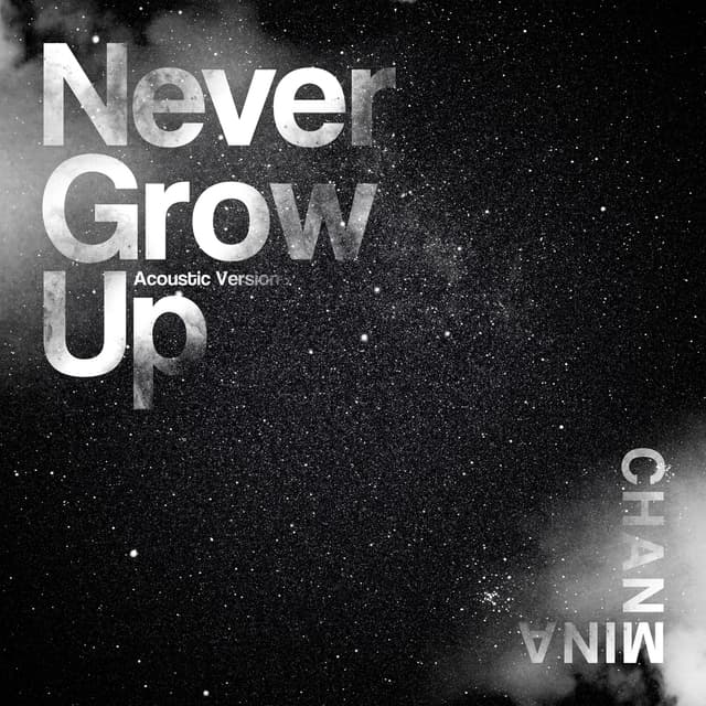 Album cover art for Never Grow Up