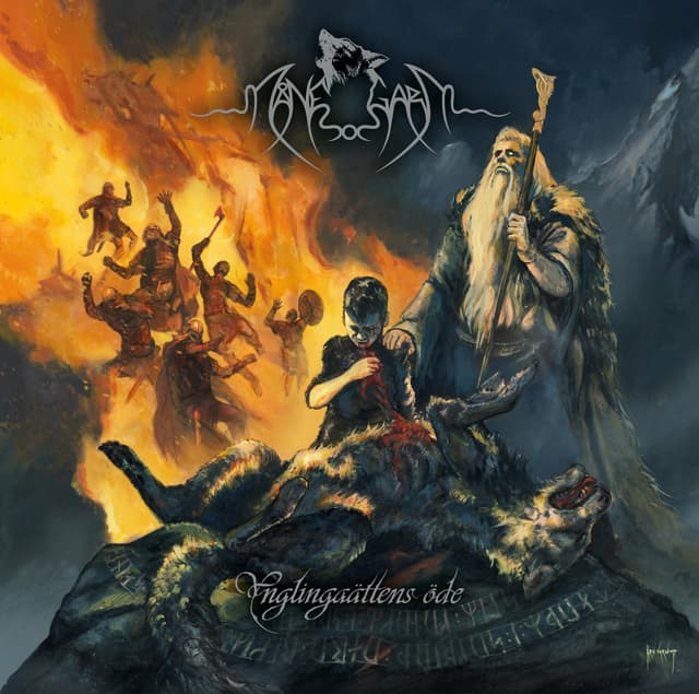Album cover art for Ynglingaättens Öde