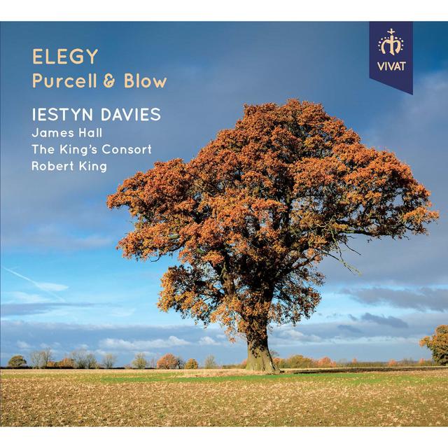 Album cover art for Elegy - Countertenor duets by Purcell and Blow
