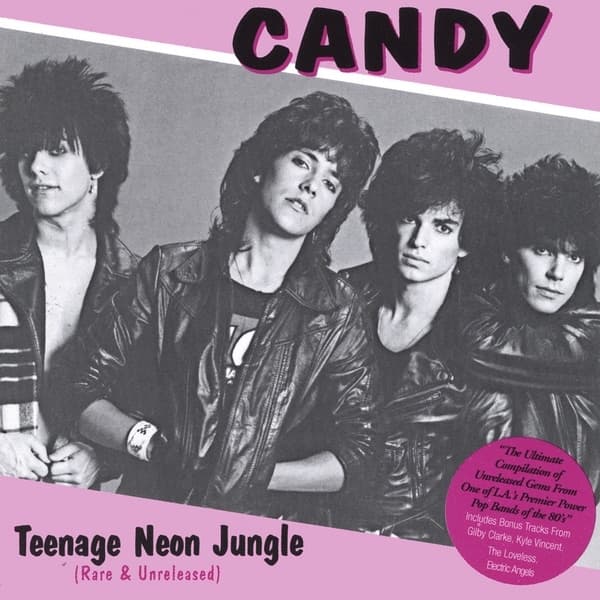 Album cover art for Teenage Neon Jungle