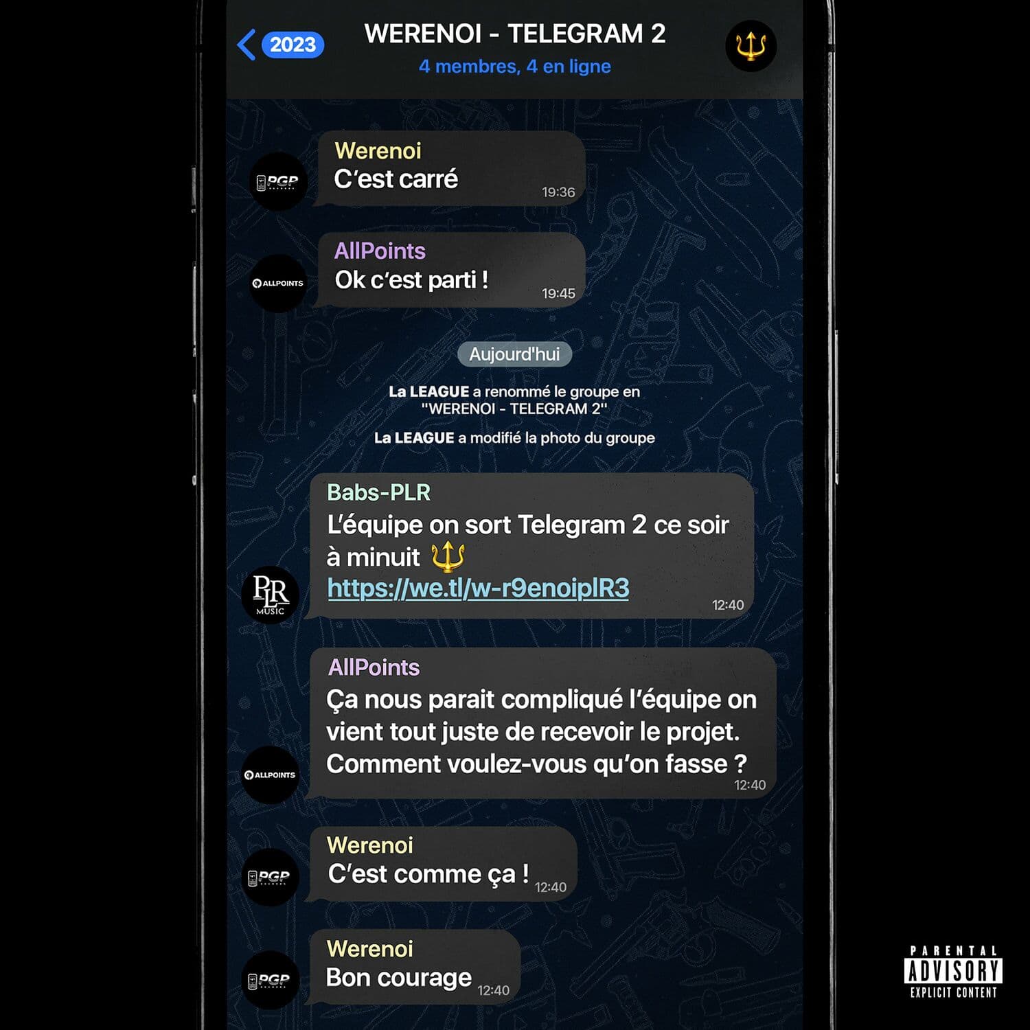 Lyric cover art