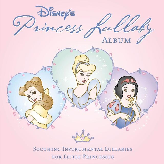 Album cover art for Disney's Princess Lullaby Album