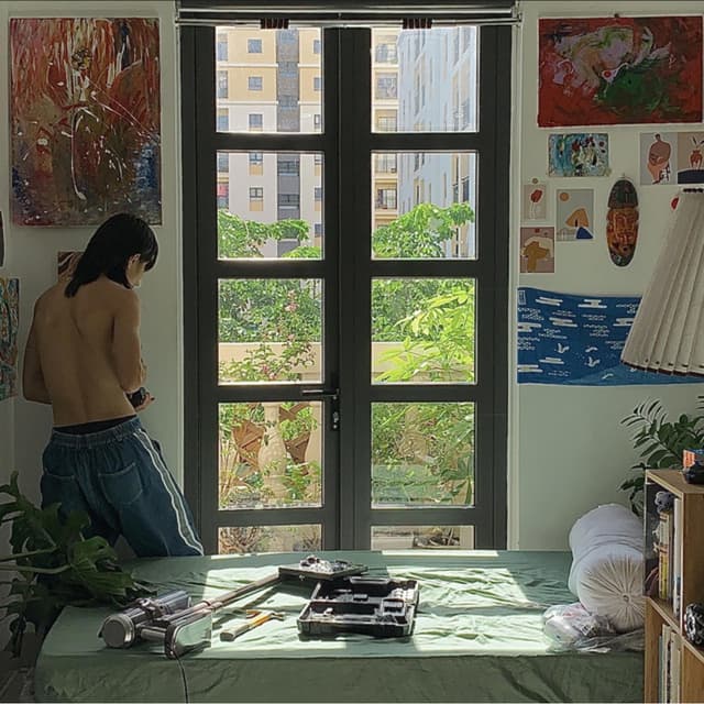 Album cover art for Chết Trong Em