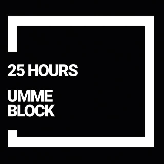 Album cover art for 25 Hours