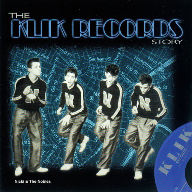 Album cover art for The Klik Records Blues Story