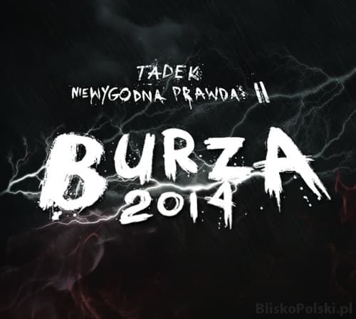 Album cover art for Niewygodna Prawda II – Burza 2014