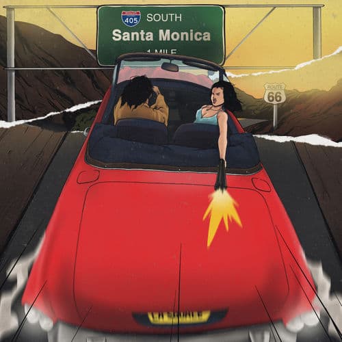 Album cover art for Santa Monica