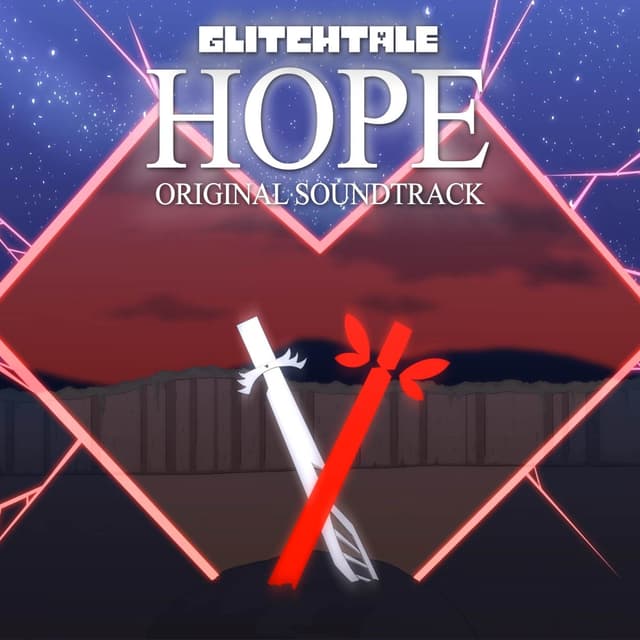 Album cover art for Glitchtale: Hope (Original Motion Picture Soundtrack)