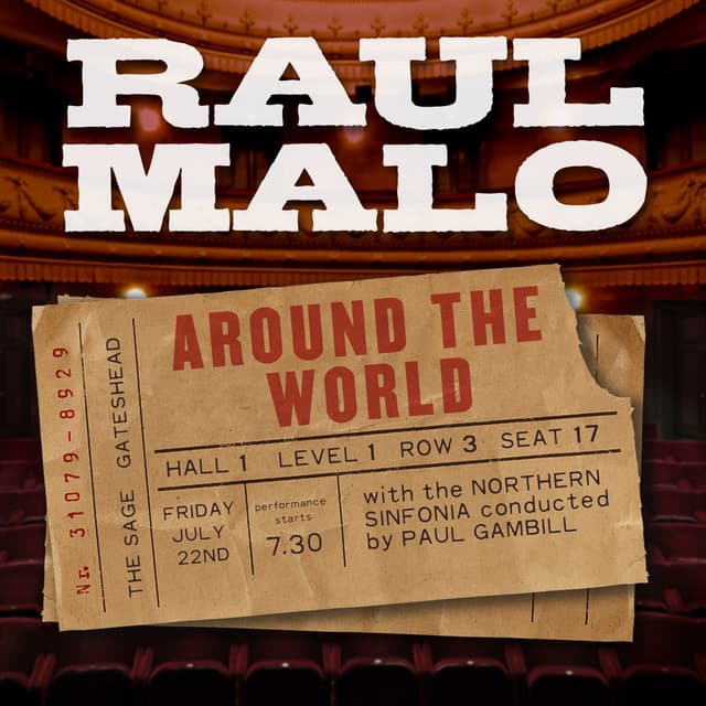 Album cover art for Around the World