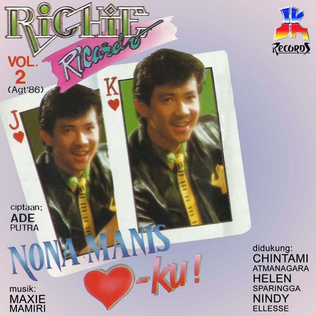 Album cover art for Nona Manis Jantung Hatiku