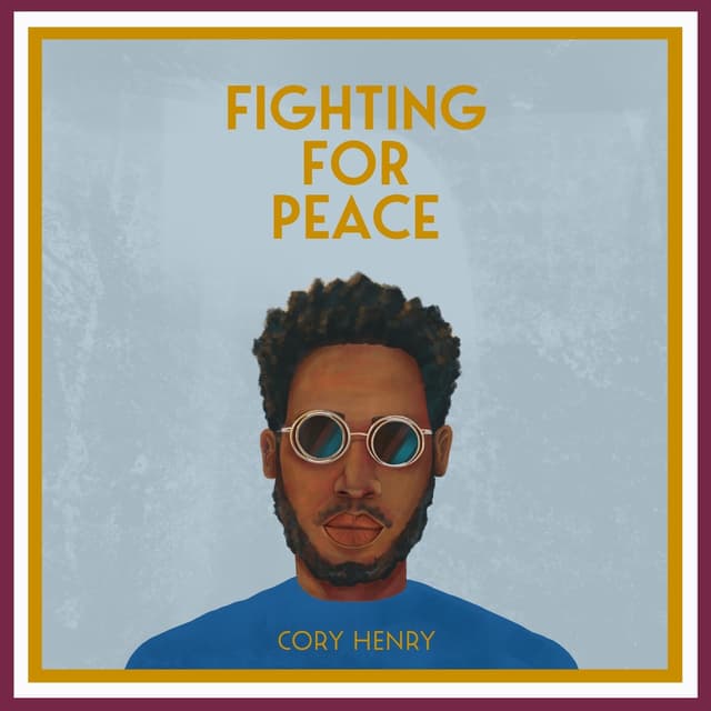 Album cover art for Fighting for Peace