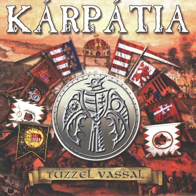 Album cover art for Tűzzel, vassal