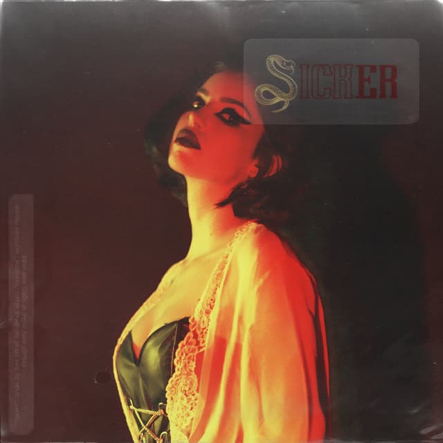 Album cover art for sicker