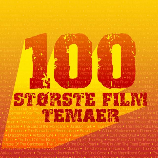 Album cover art for Los 100 Mayores Temas De Película