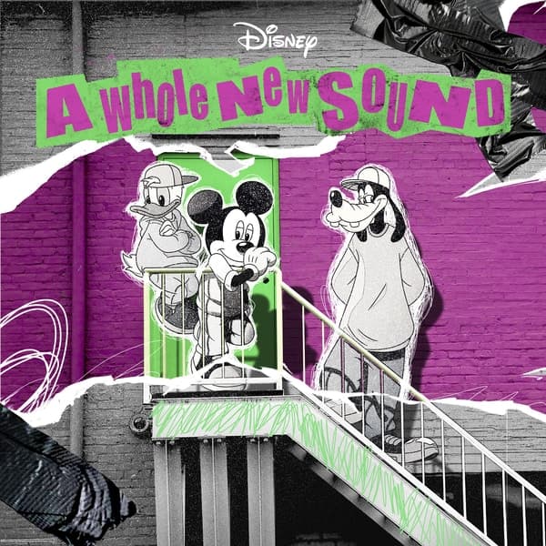 Album cover art for A Whole New Sound