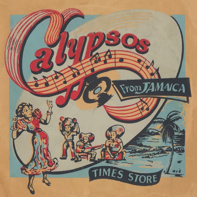 Album cover art for Calypsos From Jamaica