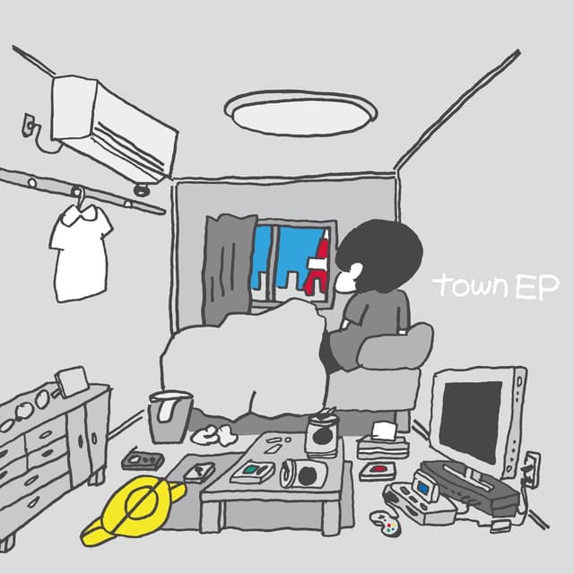 Album cover art for town EP