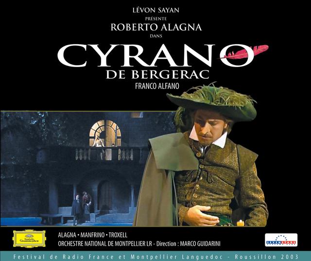 Album cover art for Franco Alfano : Cyrano de Bergerac
