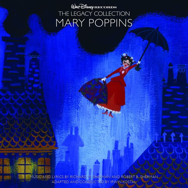 Album cover art for Walt Disney Records The Legacy Collection: Mary Poppins
