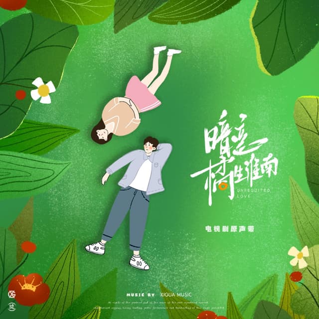 Album cover art for 《暗恋橘生淮南》电视剧原声专辑