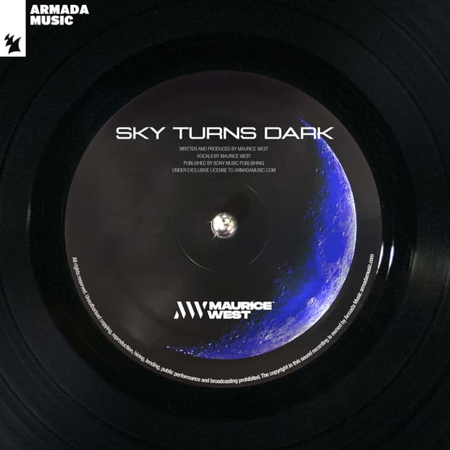 Album cover art for Sky Turns Dark