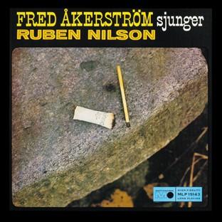 Album cover art for Fred Åkerström Mera Ruben Nilson