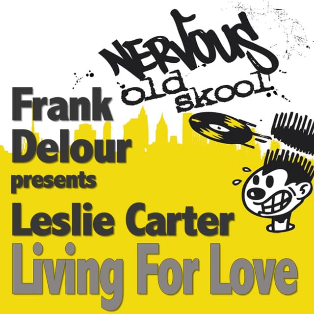 Album cover art for Living For Love