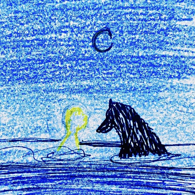 Album cover art for 그녀, 푸름