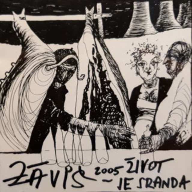 Album cover art for Život Je Sranda