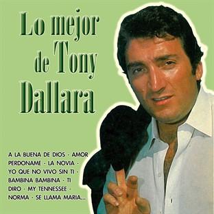Album cover art for Lo Mejor de Tony Dallara