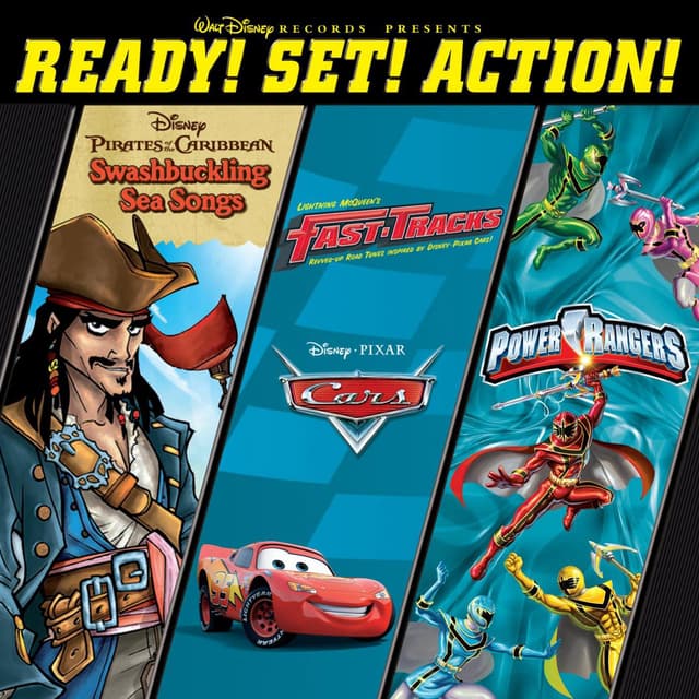 Album cover art for Ready! Set! Action!